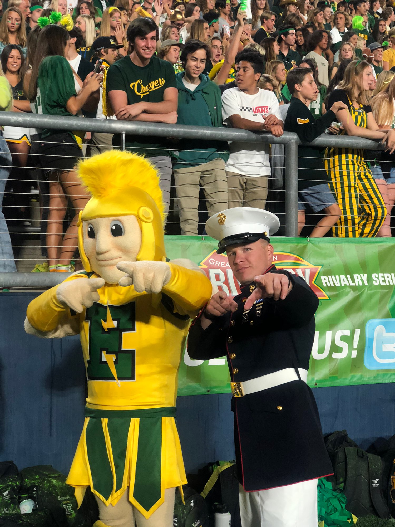 The Edison Chargers defeat the Fountain Valley Barons 56 to 7 ScoreStream