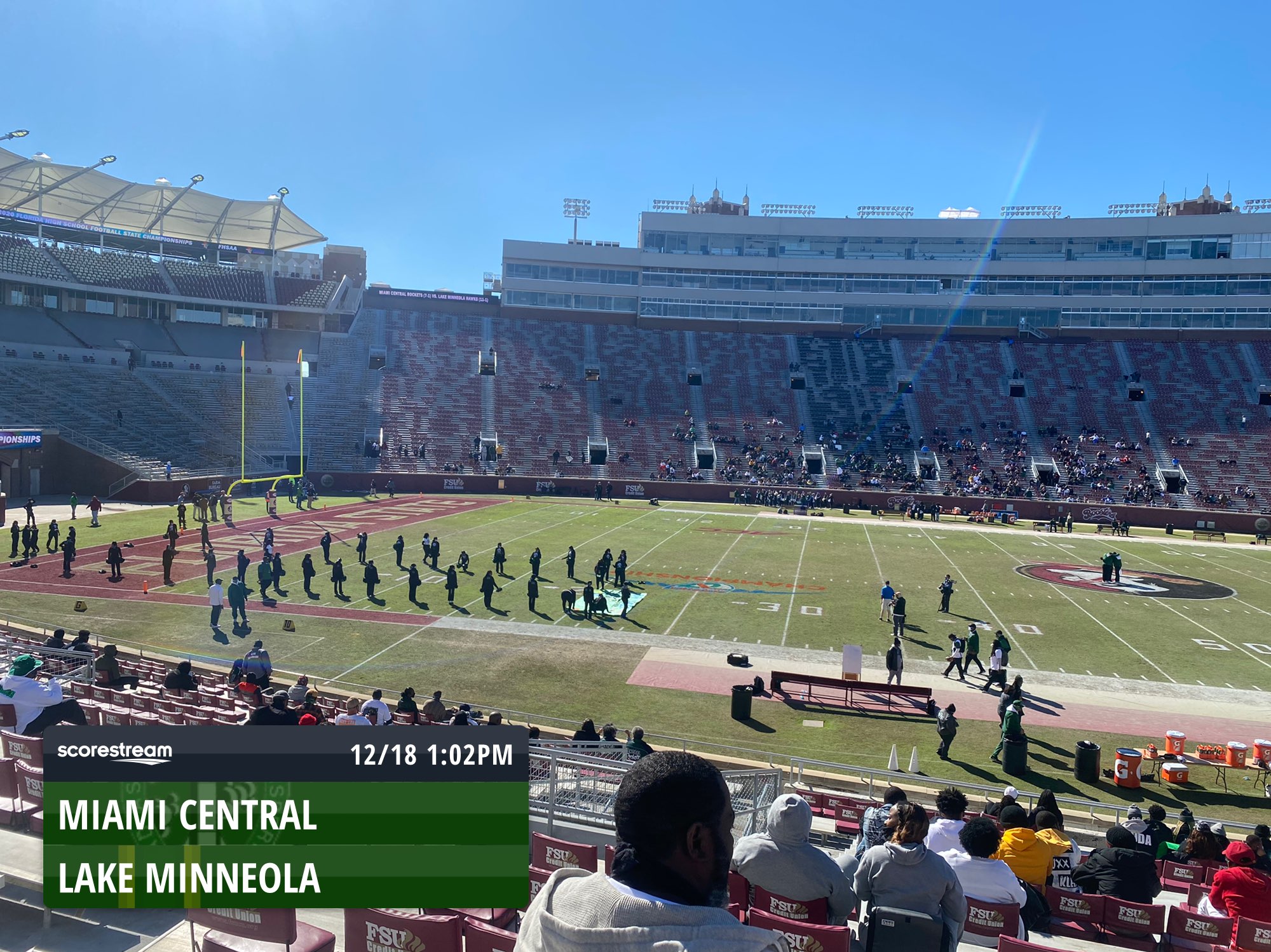 The Miami Central Rockets defeat the Lake Minneola Hawks 46 to 0 ...