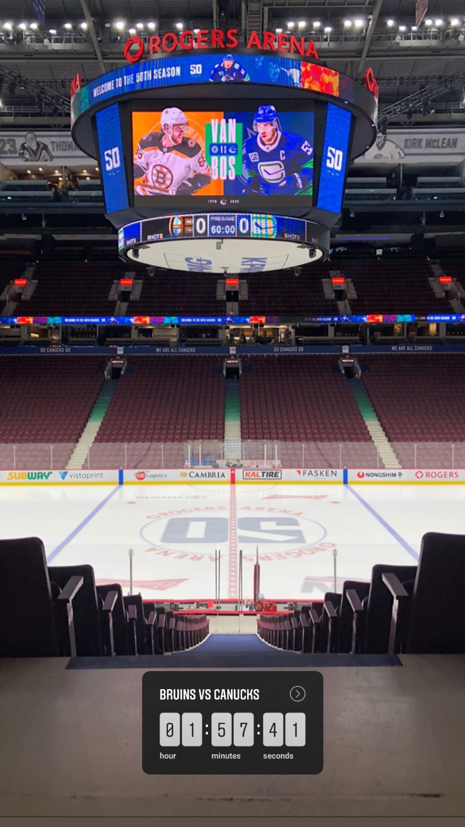 The Vancouver Canucks defeat the Boston Bruins 9 to 3 - ScoreStream