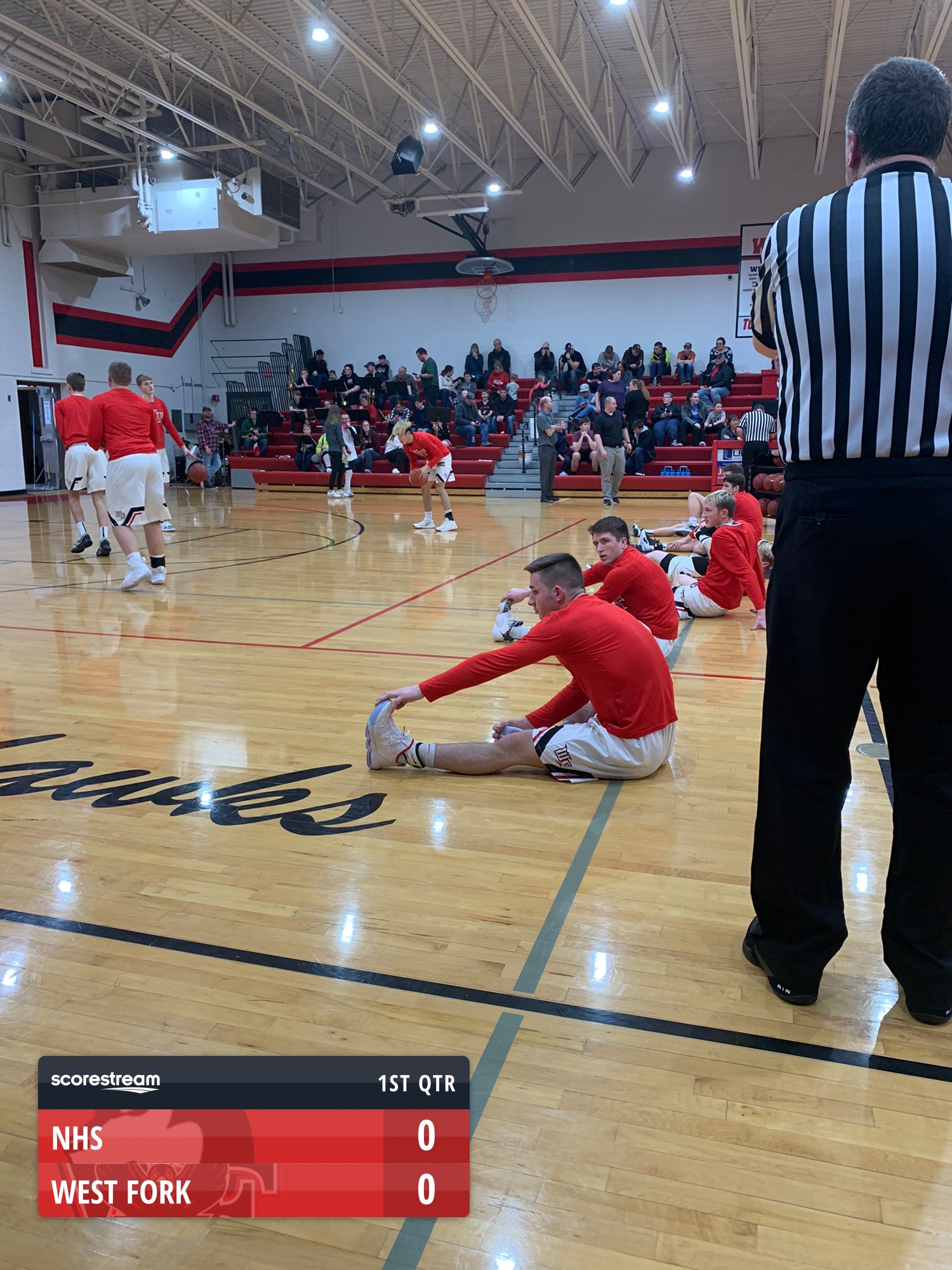 The West Fork Warhawks defeat the NashuaPlainfield Huskies 66 to 32