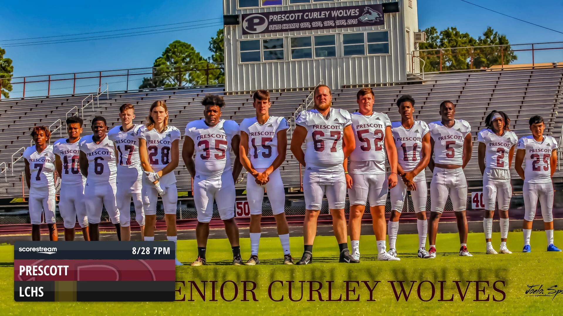 The Lafayette County Cougars vs the Prescott Curley Wolves has been cancelled in the 1st qtr