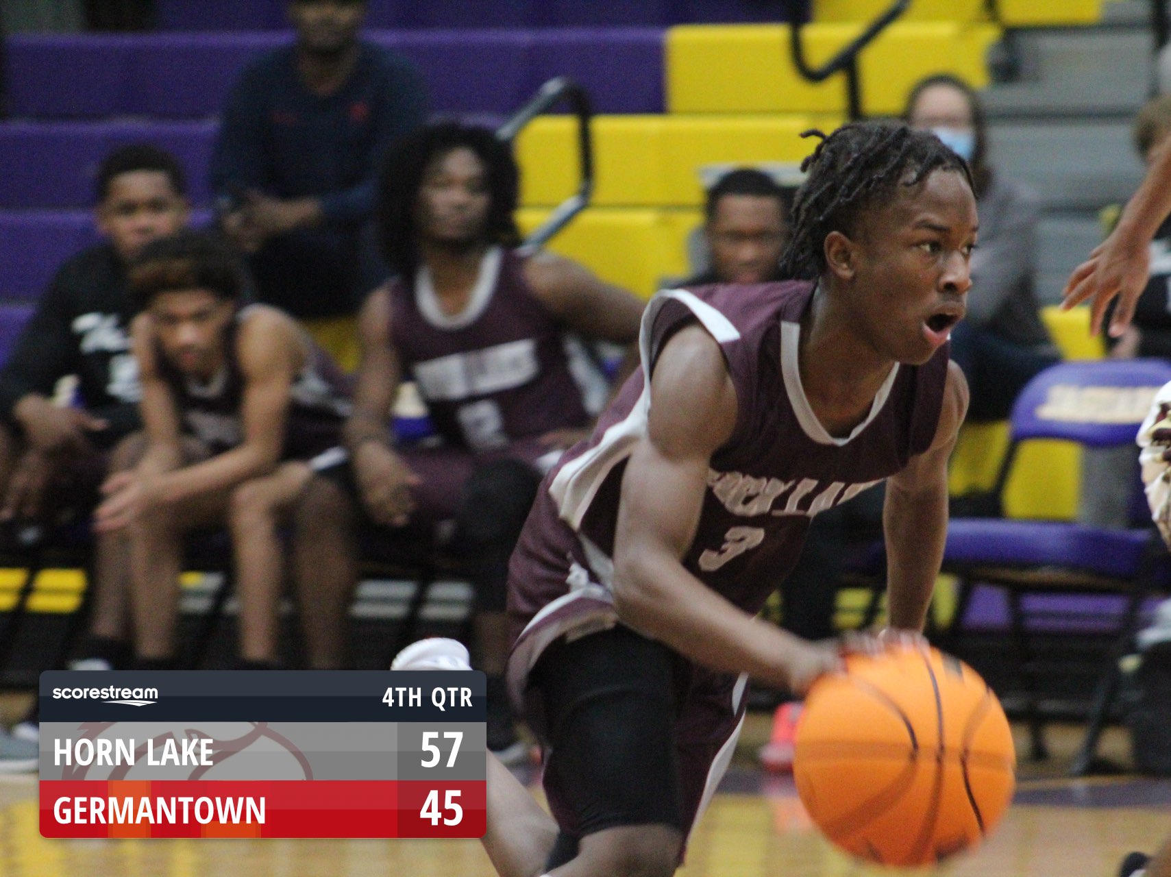 The Horn Lake Eagles defeat the Germantown Mavericks 83 to 65 ScoreStream