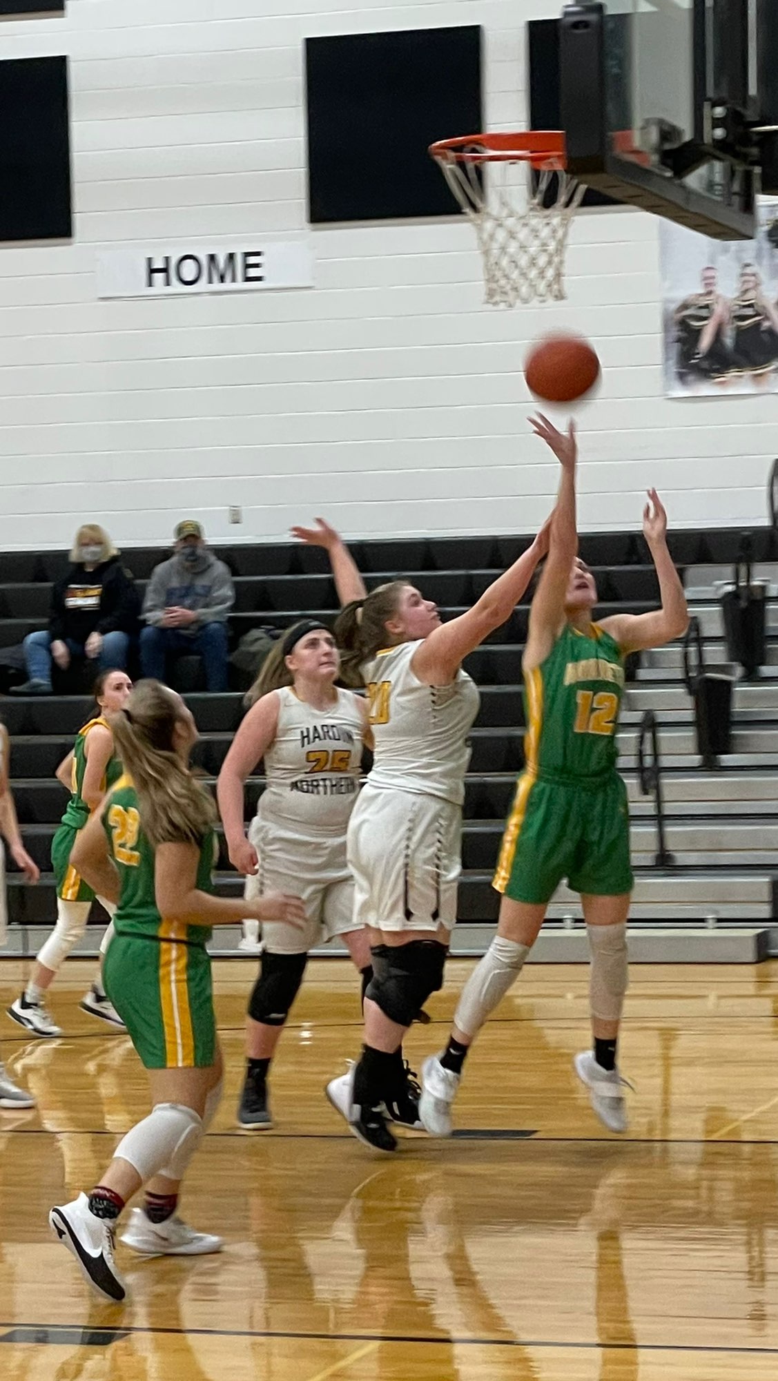 The CoryRawson defeat the Hardin Northern Polar Bears 52 to 21