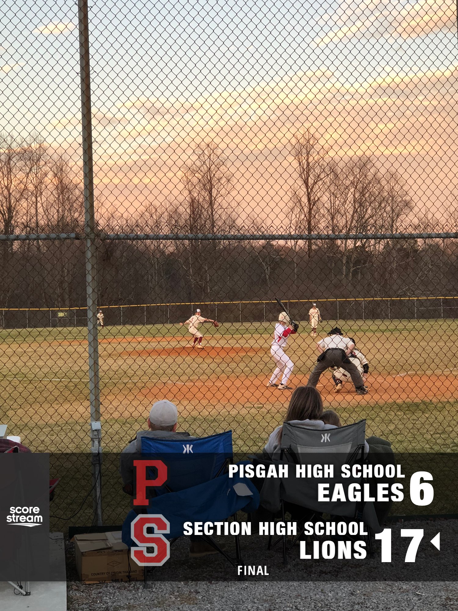 The Section Lions defeat the Pisgah Eagles 17 to 6 ScoreStream