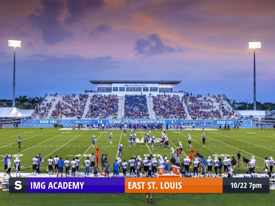 The IMG Ascenders defeat the East St. Louis Flyers 49 to 8 ScoreStream