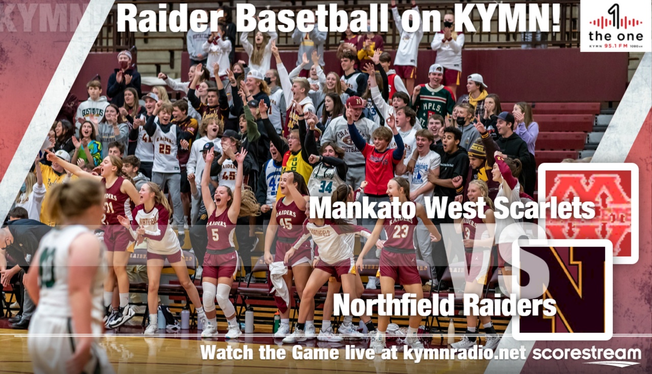 The Mankato West Scarlets defeat the Northfield Raiders 74 to 33