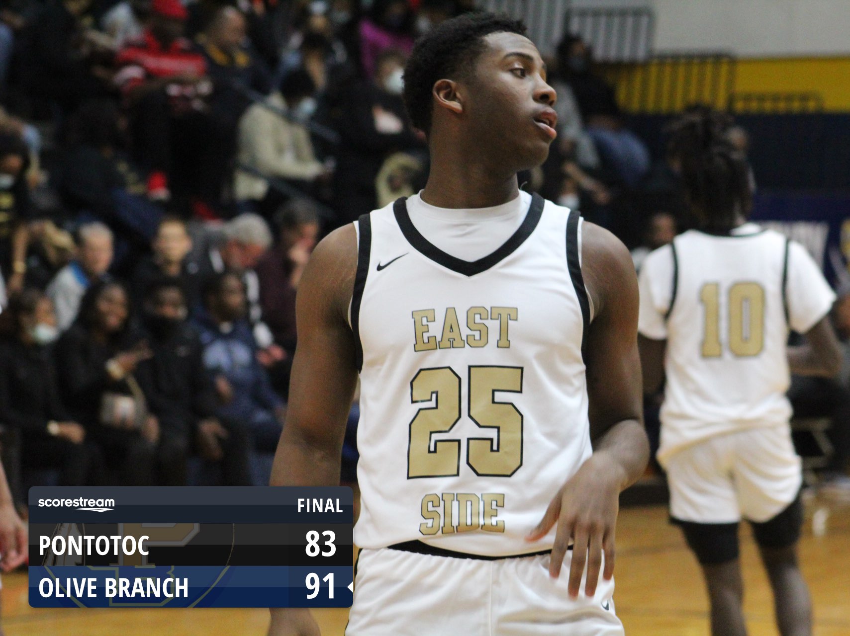 The Olive Branch Conquistadors defeat the Pontotoc Warriors 91 to 83