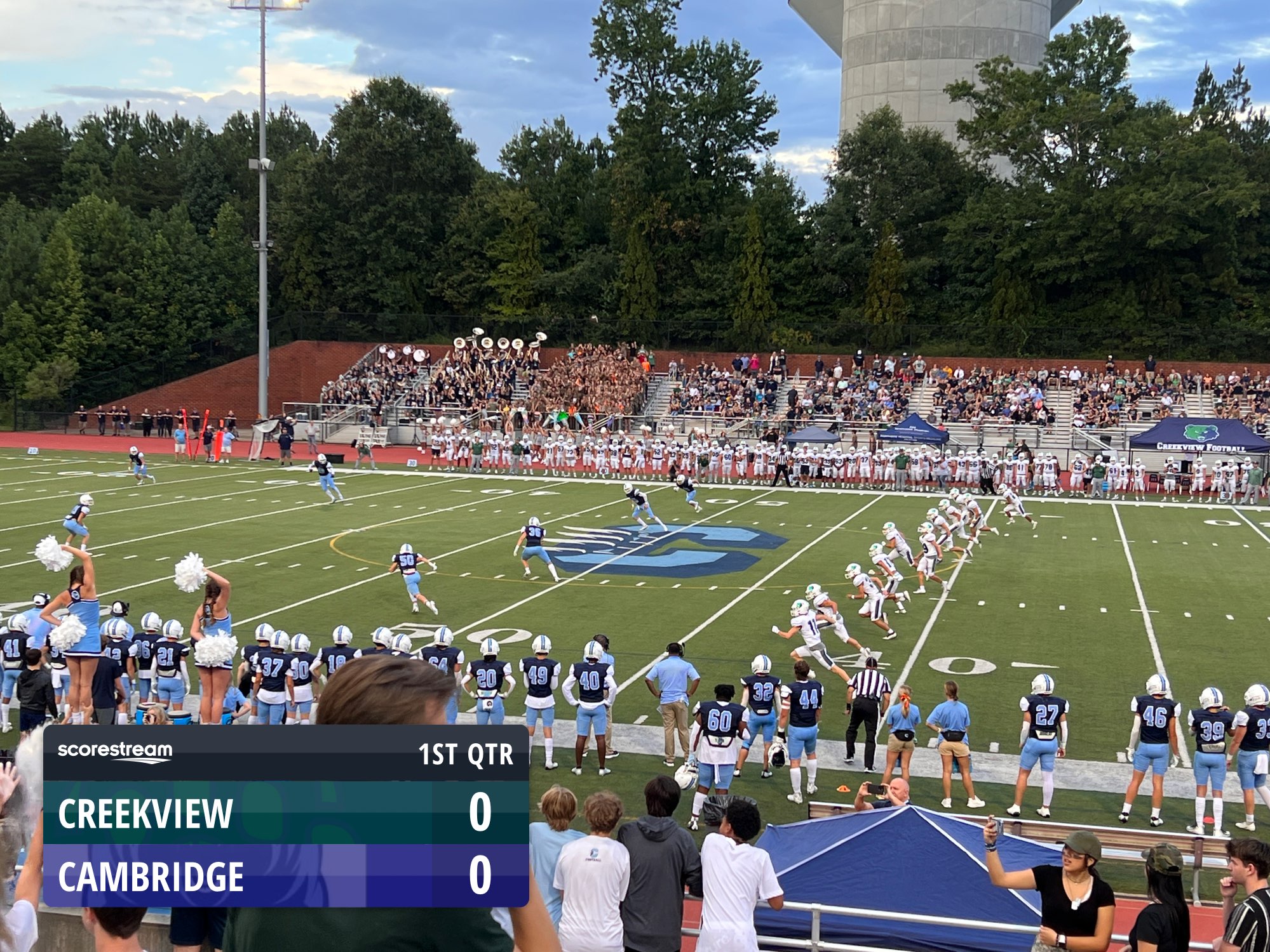 The Cambridge Bears defeat the Creekview Grizzlies 28 to 0 ScoreStream
