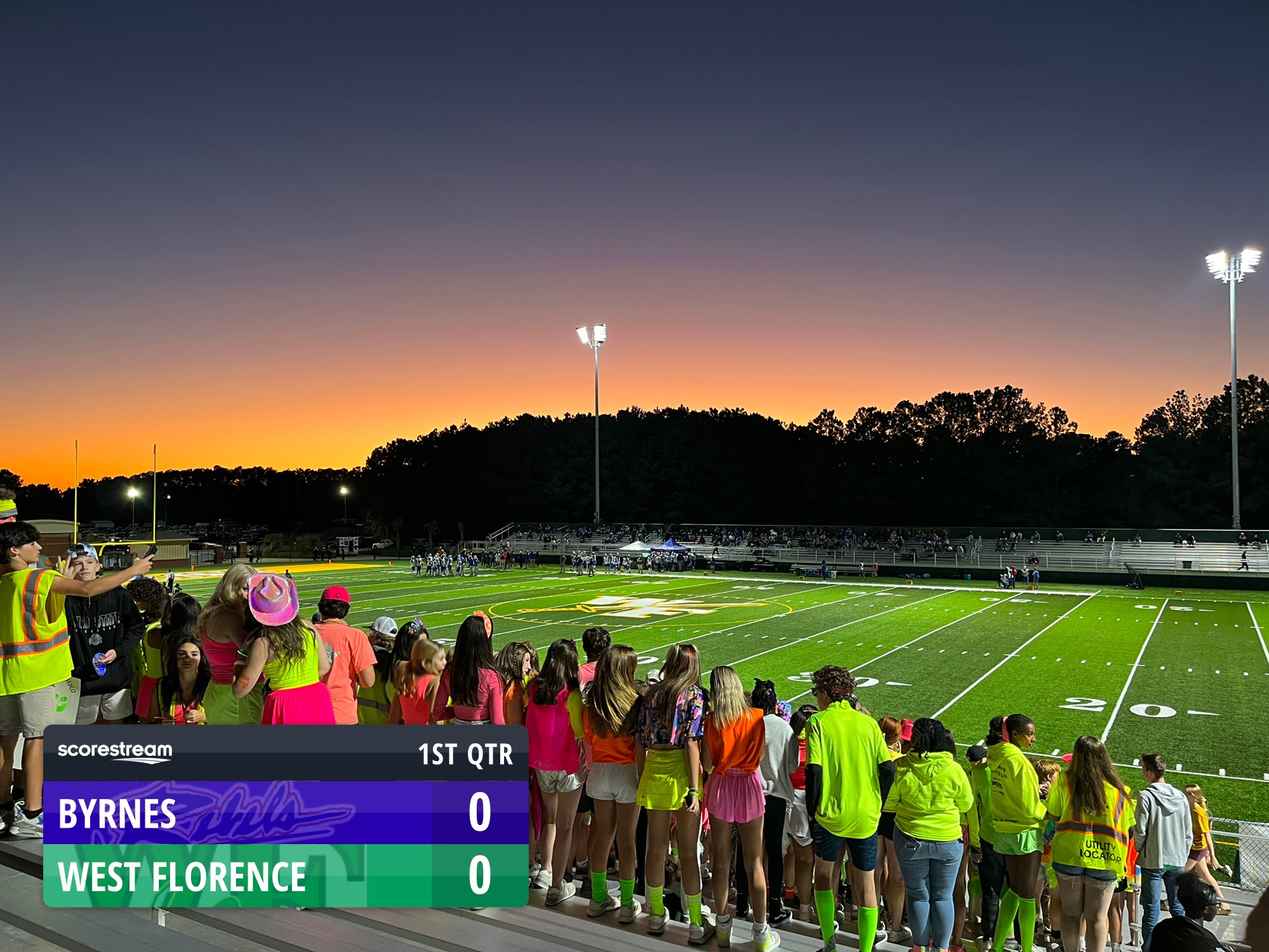 The West Florence Knights defeat the Byrnes Rebels 22 to 19 ScoreStream