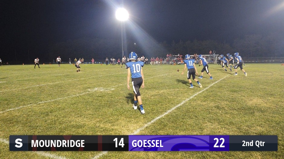 The Moundridge Wildcats defeat the Goessel Bluebirds 48 to 40 ScoreStream