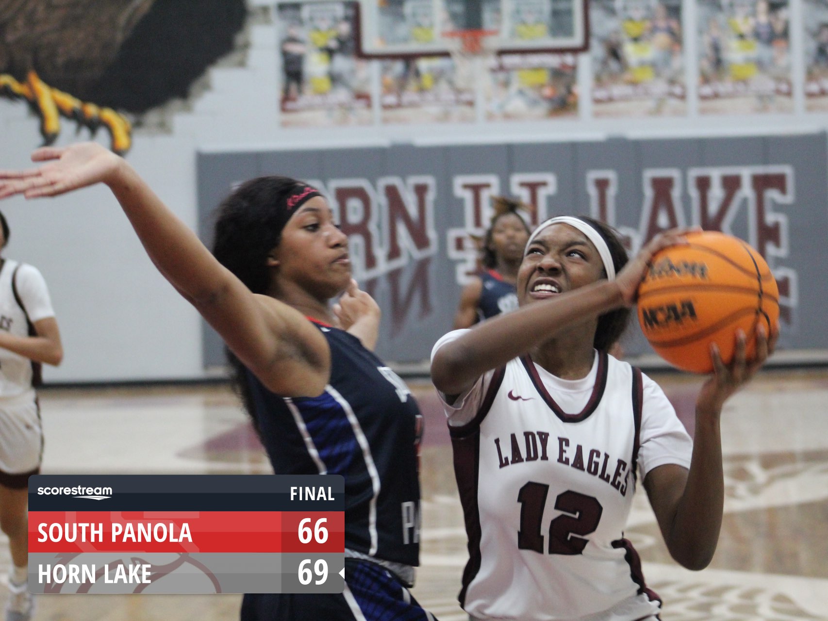 The Horn Lake Eagles defeat the South Panola Tigers 69 to 66 ScoreStream