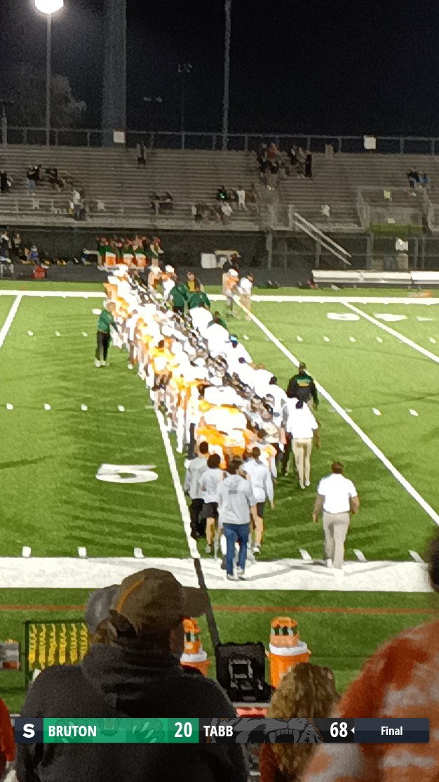 The Tabb Tigers defeat the Bruton Panthers 68 to 20 - ScoreStream