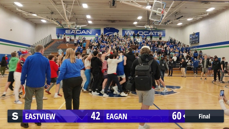 The Eagan Wildcats defeat the Eastview Lightning 60 to 42 ScoreStream