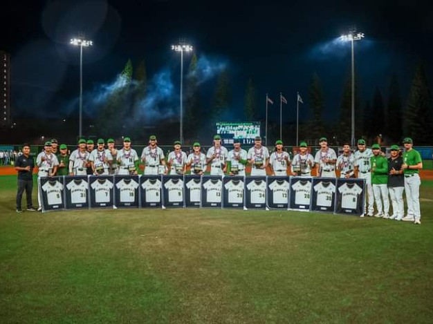 The Hawaiʻi Rainbow Warriors defeat the Fullerton Titans 5 to 2