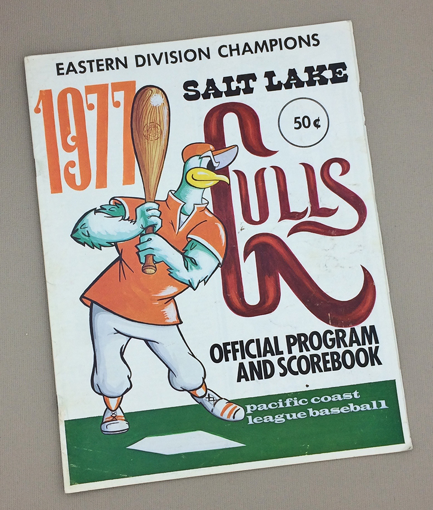 1977 Salk Lake Gulls Game Program