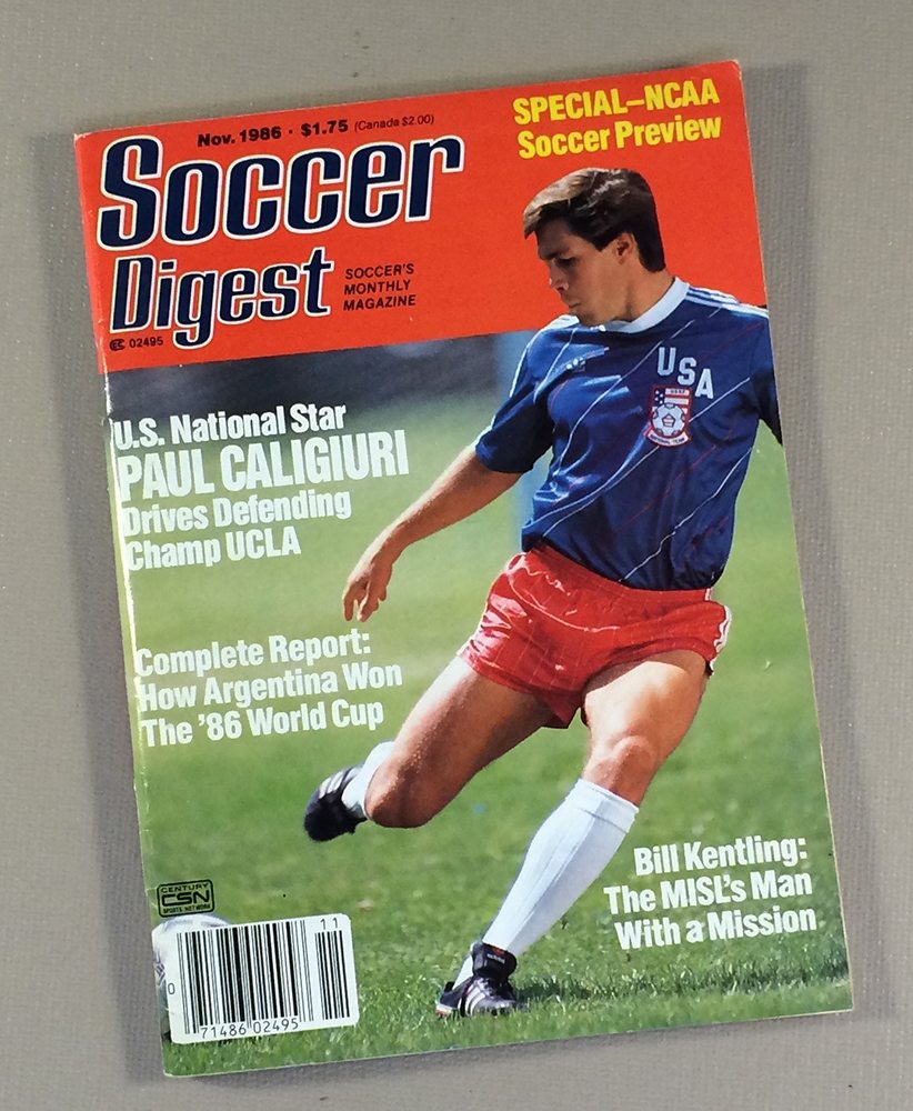 Soccer Digest November, 1986