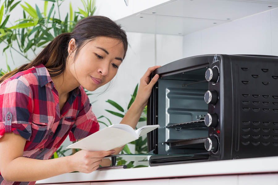 reading the oven manual