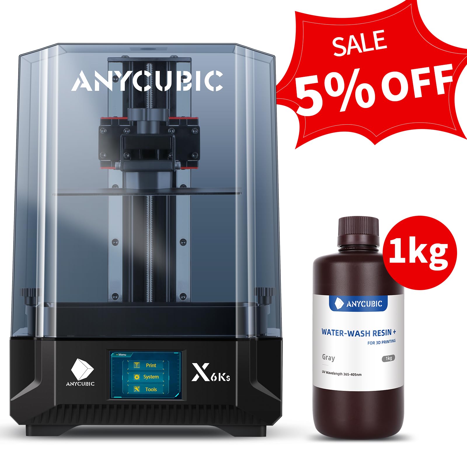 Anycubic - Brandclub - ANYCUBIC Photon Mono M5, Wash and