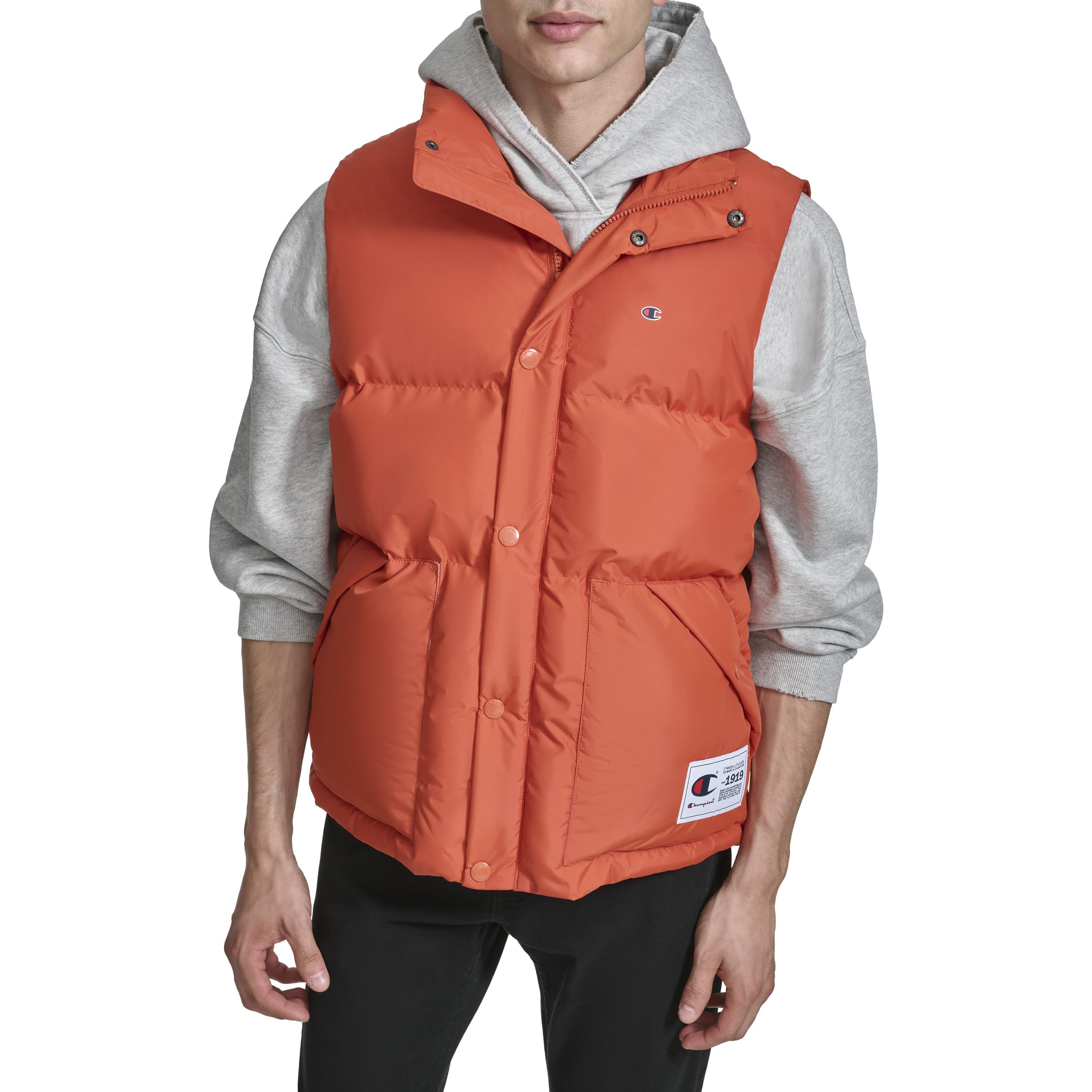 Champion - Brandclub - Champion Men's Puffer Vest with Logo