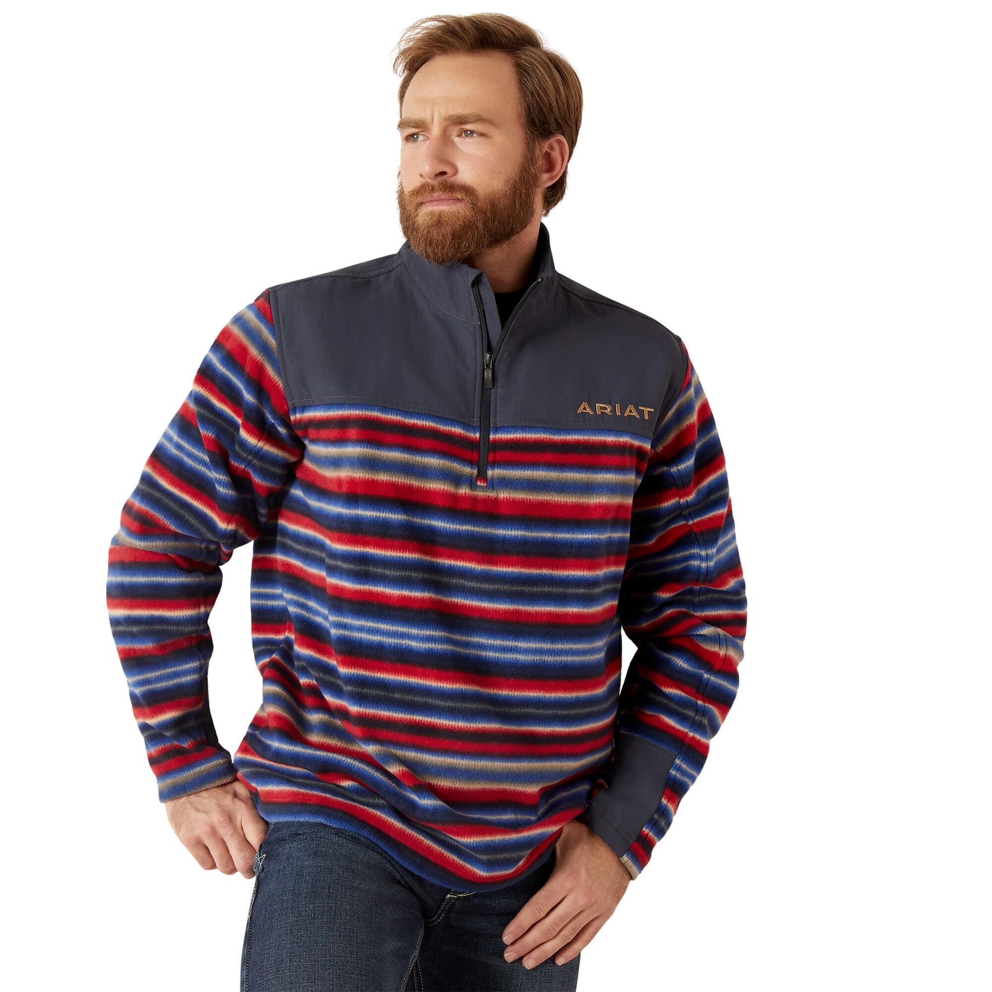 Ariat: Men’s Brindlewood Southwest Caldwell Full Zip – La Raza Western Wear