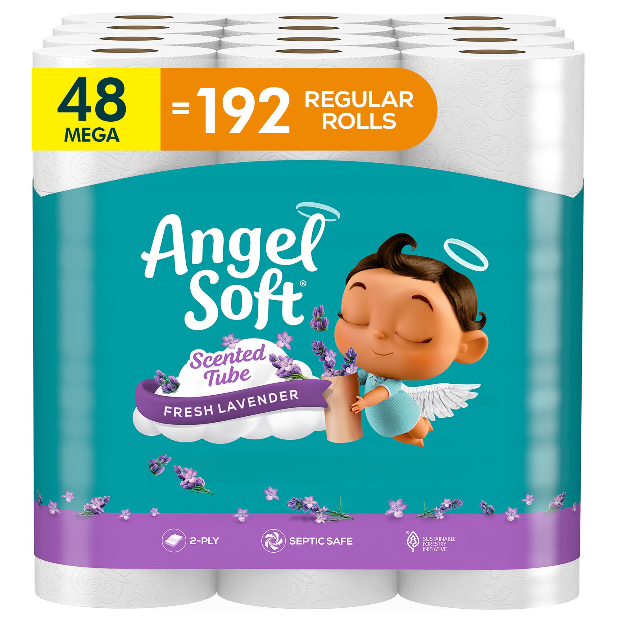 Angel Soft - Brandclub - Angel Soft Toilet Paper with Fresh