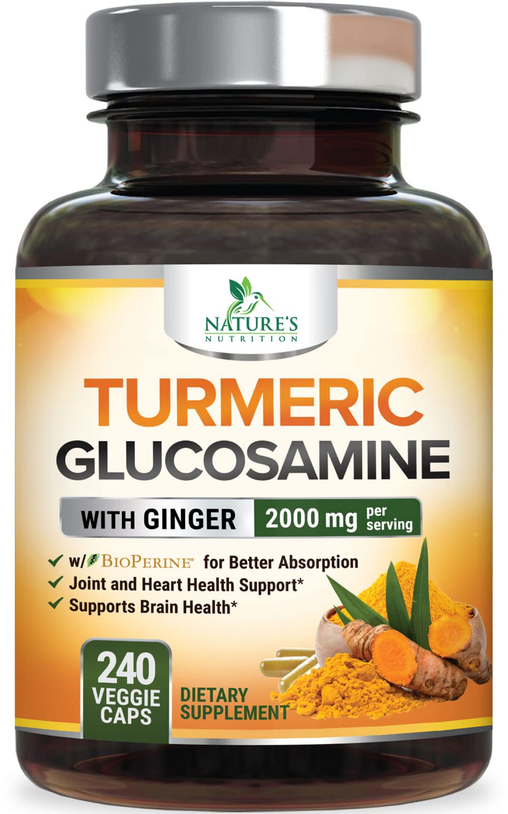 Turmeric Curcumin 1500Mg/Serving With Bioperine