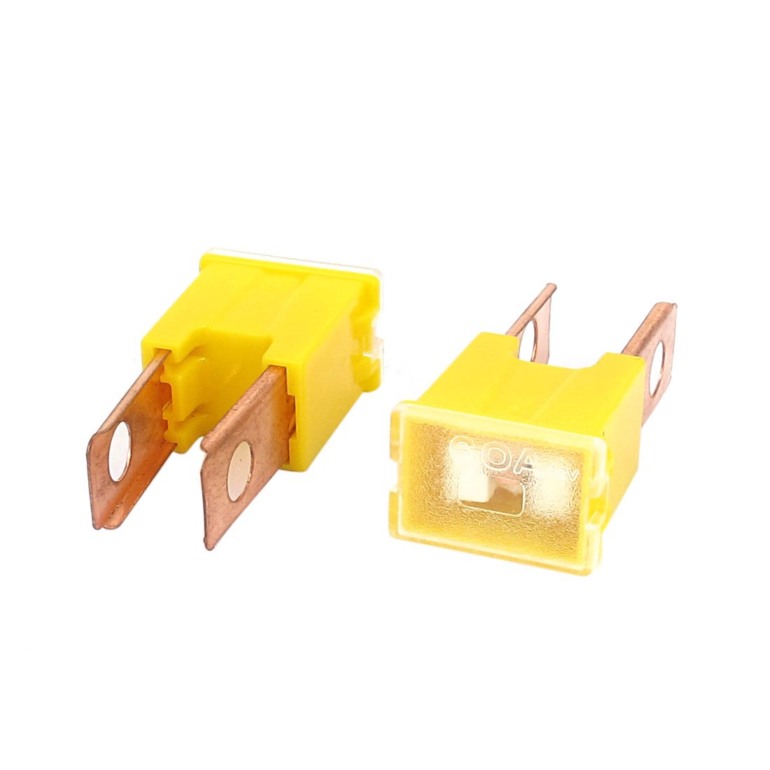 Uxcell Automotive Cartridge Fuse 32V 80A Female Terminal J Case Box For Car Truck