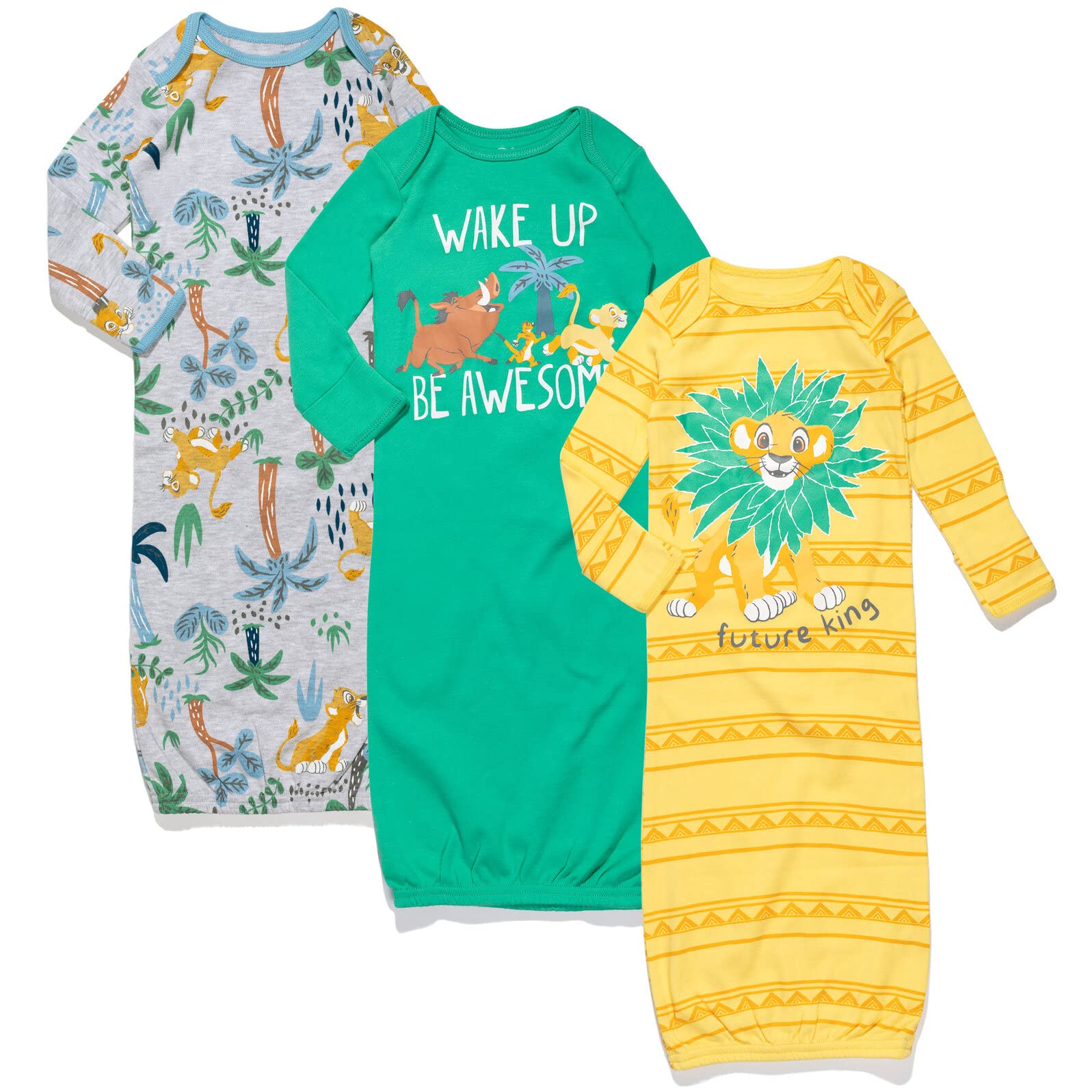 Disney - Brandclub - Disney Baby Onesies 2 Pack Zip-Up