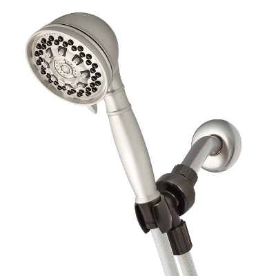 Waterpik XMT-633E PowerPulse Massage Fix Mount Rain Shower Head Chrome Each