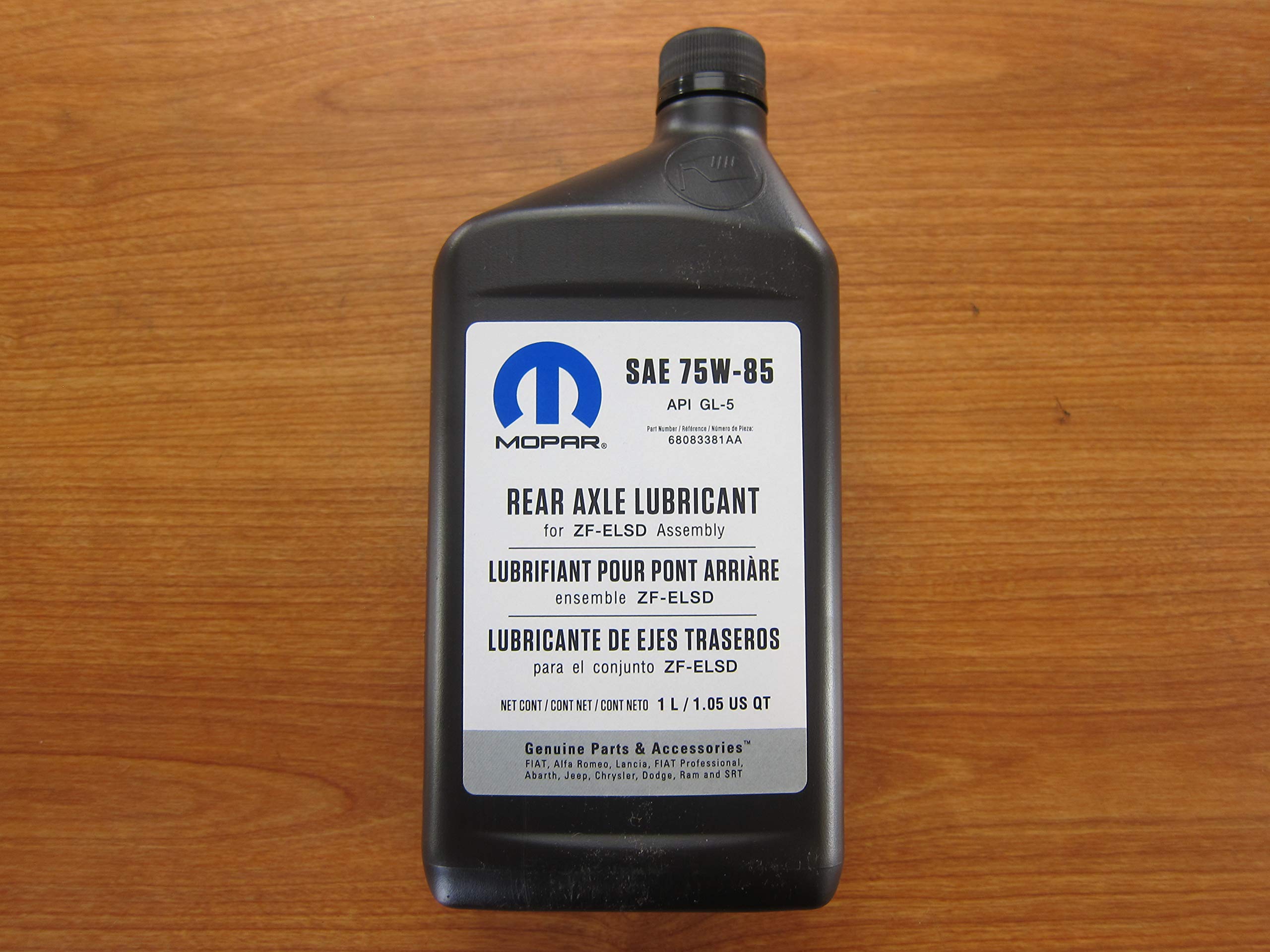 Mopar - Brandclub - Mopar One Quart SAE 75W-85 Rear Axle Lubricant