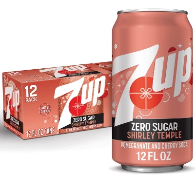 7UP - Brandclub - 7UP Caffeine Free Shirley Temple Pomegranate and