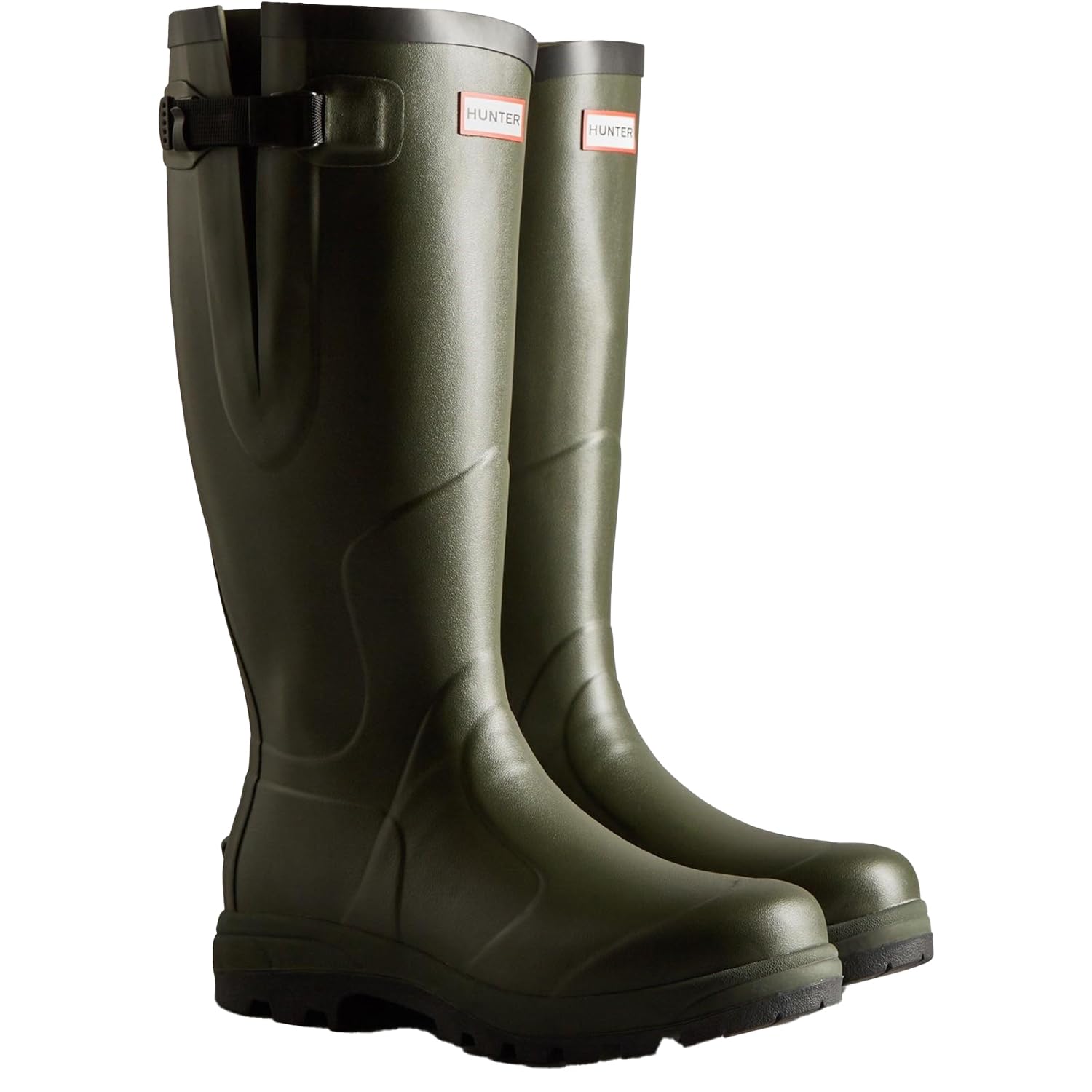HUNTER BALMORAL CLASSIC レインブーツ Latex Dipped Rain Boots Hunter Men's Original Tall Rain Boots