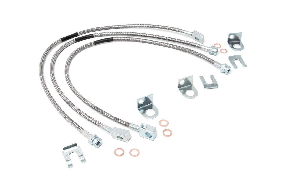 Right Stuff TKT7701S Stainless Steel Front Brake Line 196