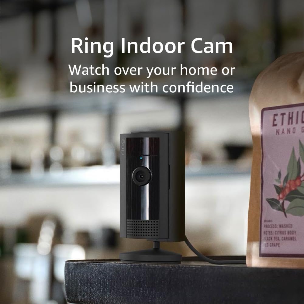 Camera Review Ring Pan-Tilt Indoor Cam (2024) 360° HD Security