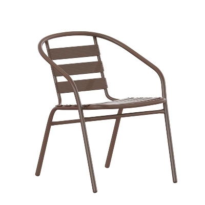 Flash Furniture White Resin Chiavari Chair - Stacking Event Chair For Weddings & Parties
