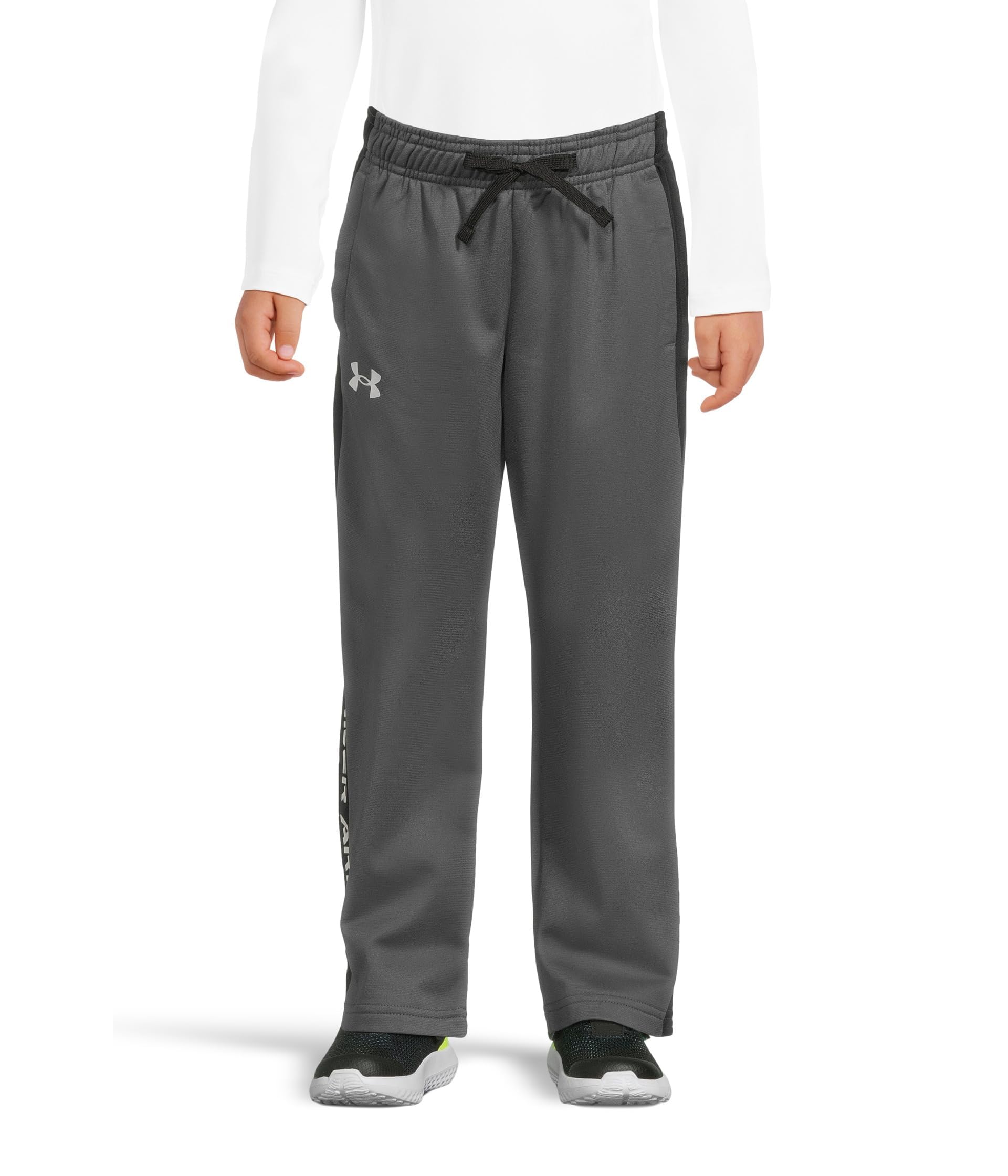 Under Armour Boys' Showdown Pants Barley (233)/Halo Gray Y