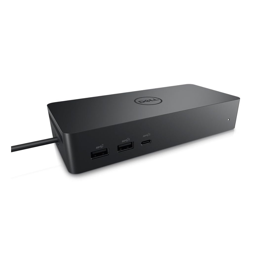 Dell - Brandclub - Dell WD19S 180W Docking Station (130W Power Delivery)  USB-C, HDMI, Dual DisplayPort, Black