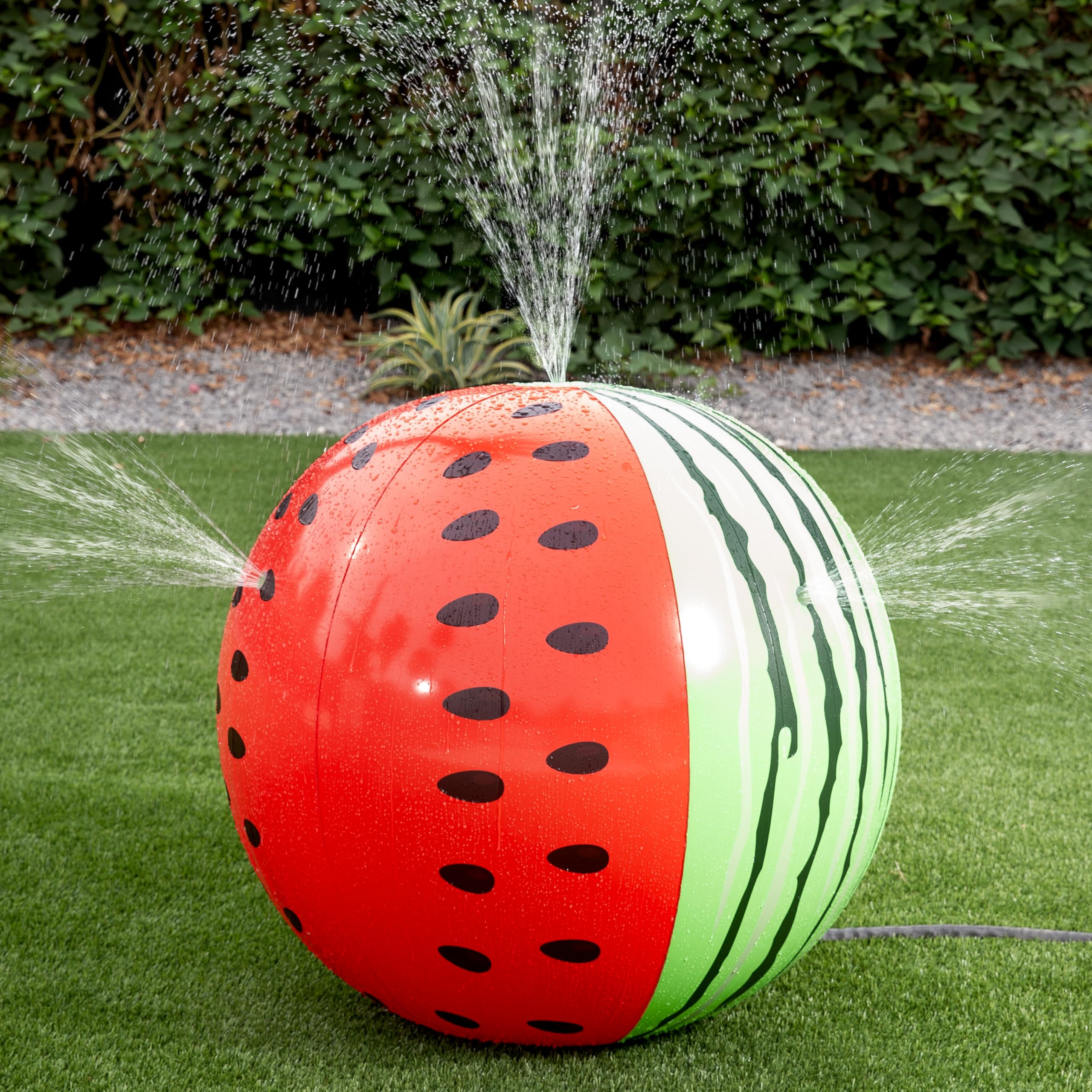 33FT Extra Long Lawn Water Slide With 2 Inflatable Boards & Ring Toss Game - Backyard Summer Fun For Kids & Adults