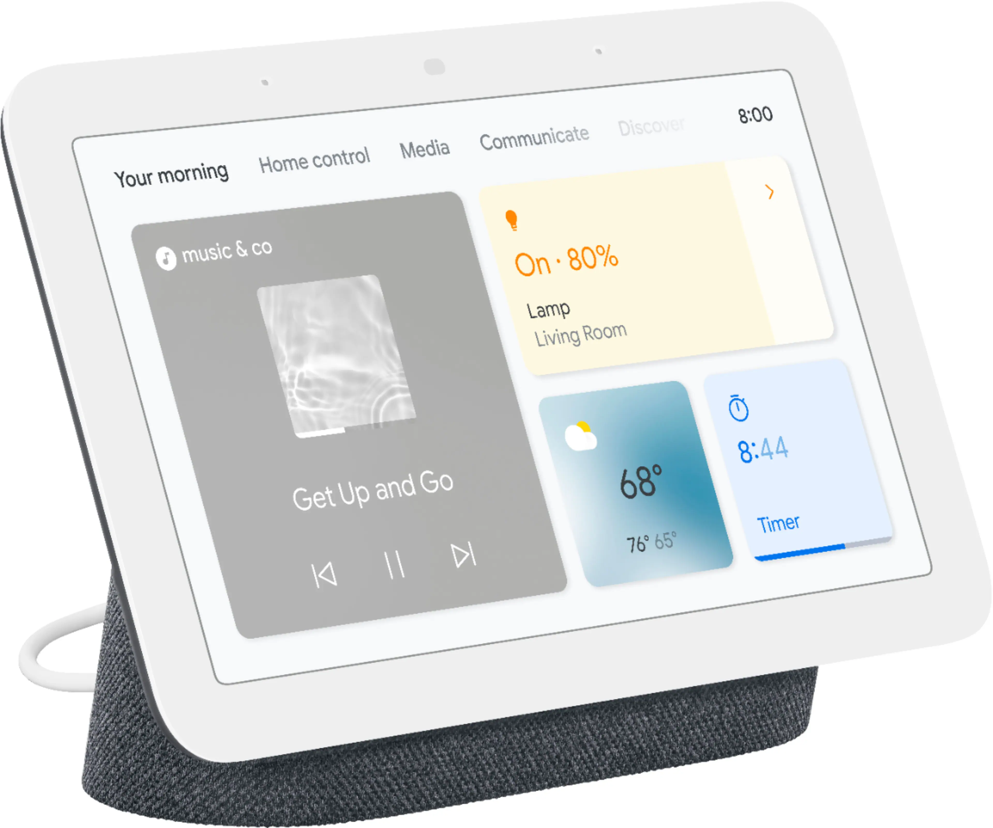 Nest Hub 7” Smart Touchscreen Display with Google Assistant