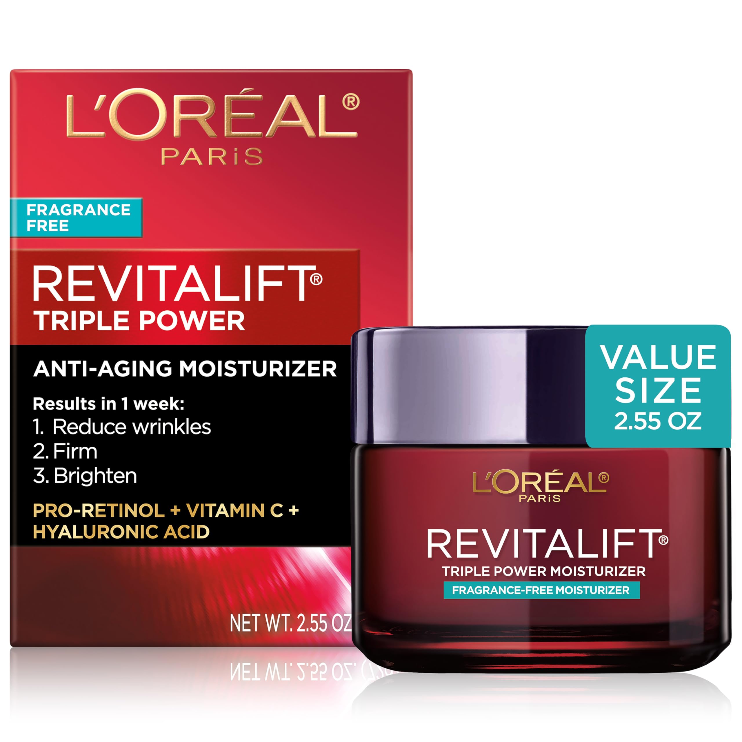 L'Oreal Age Perfect Collagen Expert Anti-Wrinkle Night Moisturizer – 2.5 Oz