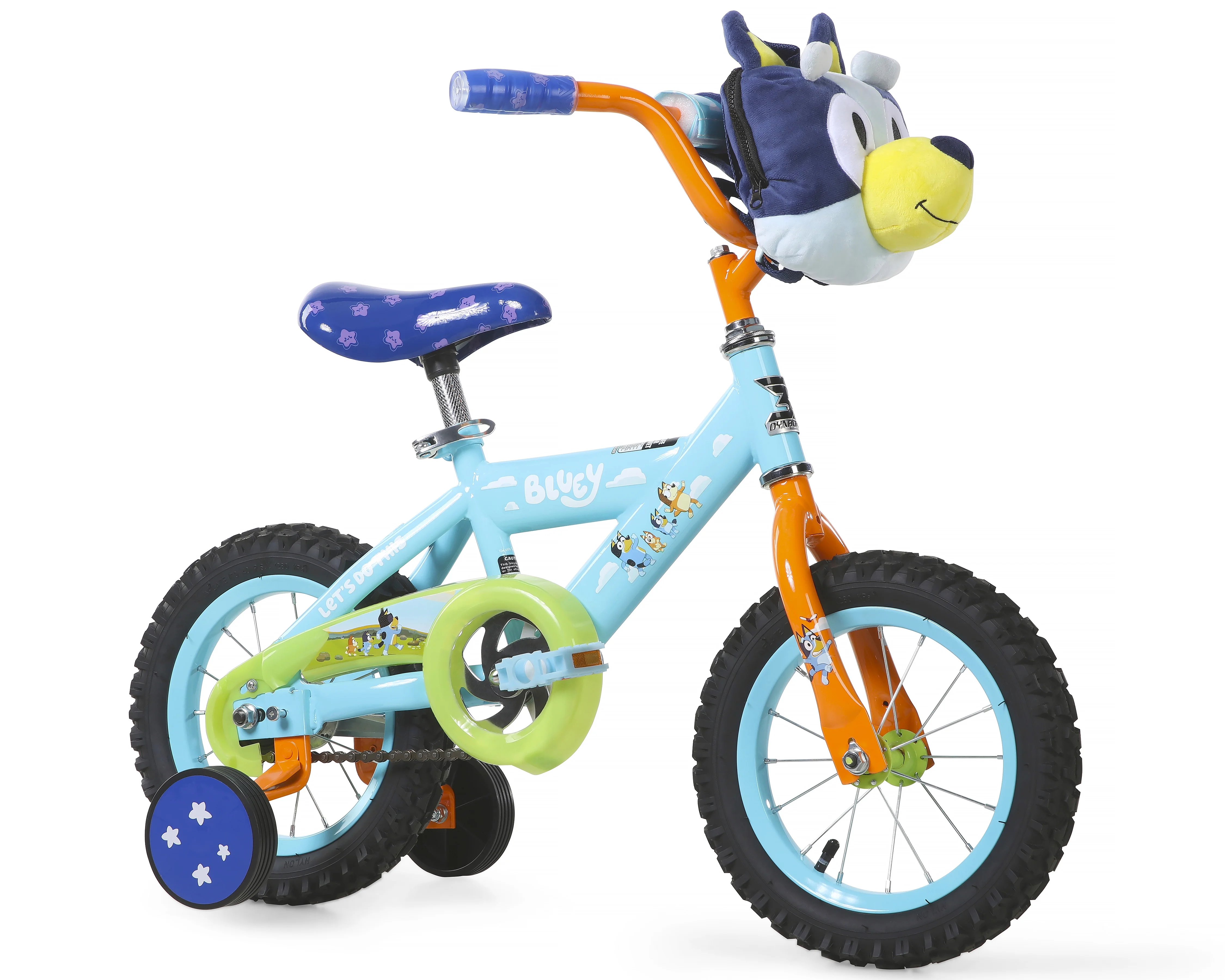 Bluey Toys Bluey 2in1 10u2033 Training Bike, Blue (M004686 Bluey