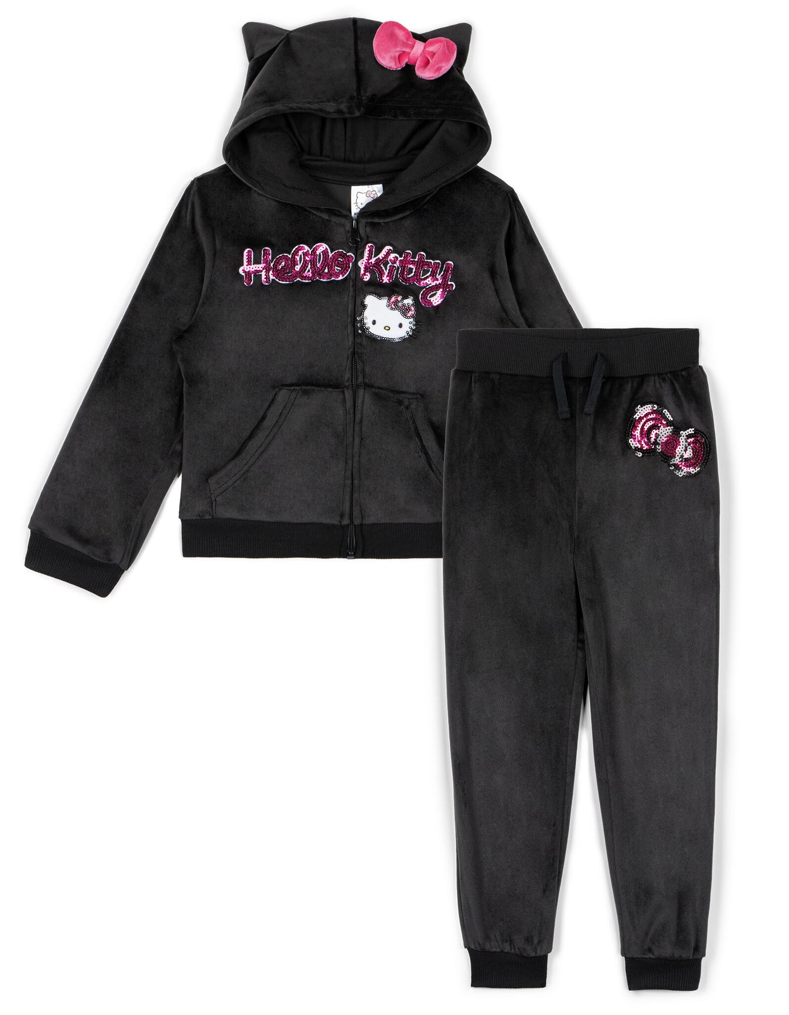 新品登場 Hello Kitty - Brandclub - Hello Kitty Girls Velour Drop トップス