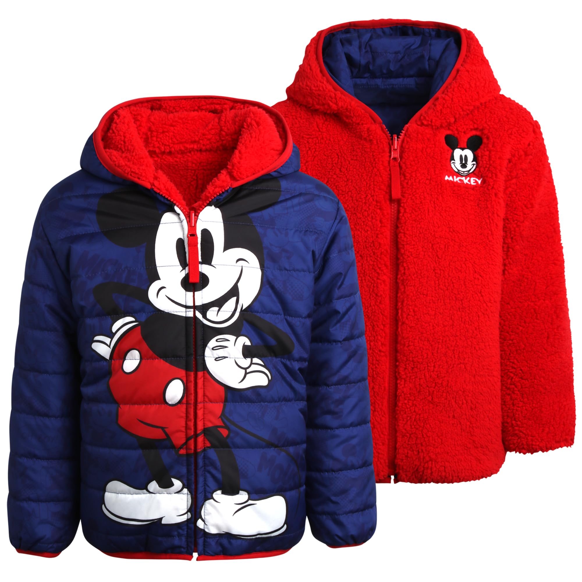 Disney - Brandclub - Disney Boys' Jacket - Mickey Mouse Full Zip