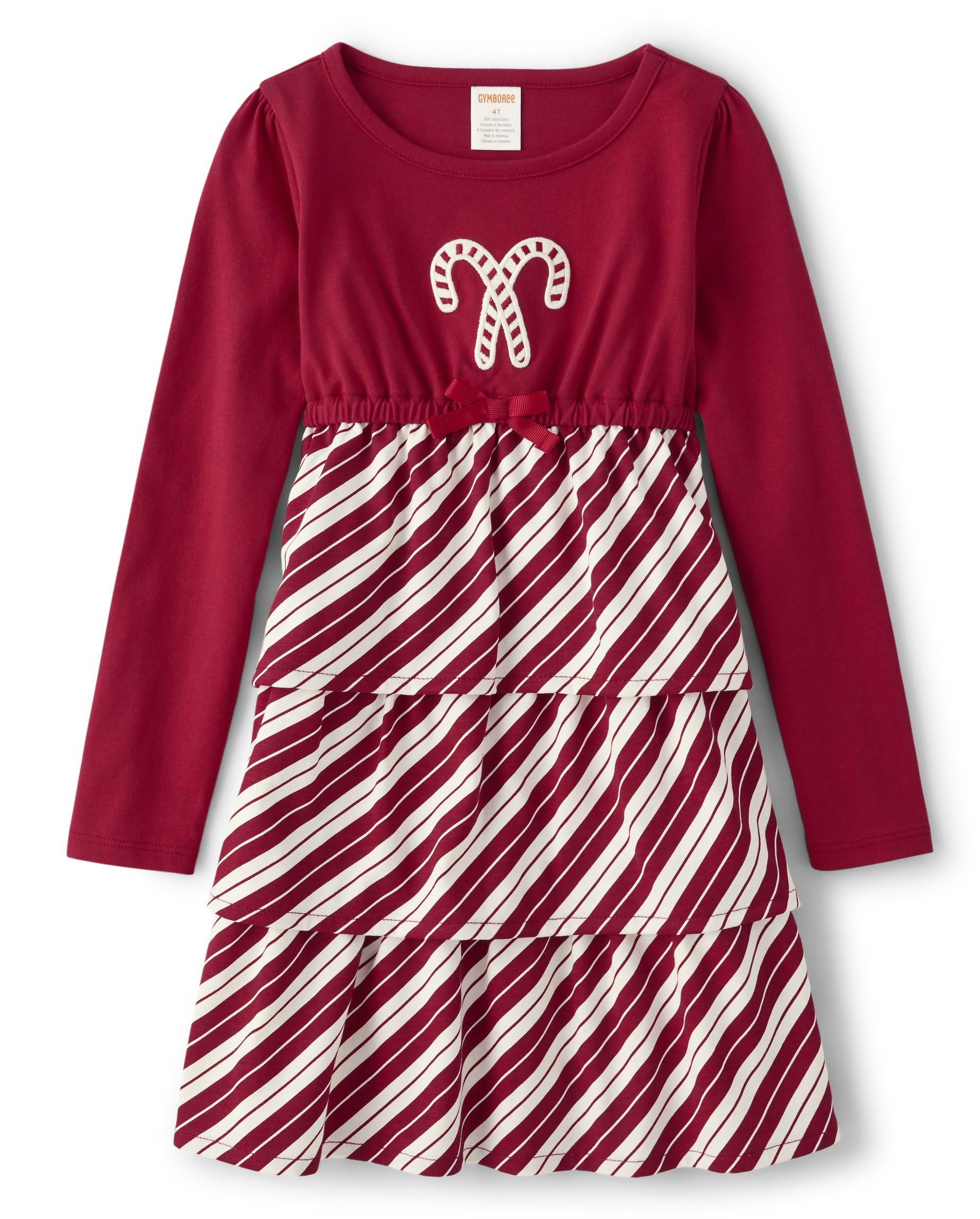 Robe Fille Gymboree Taille 12-18 Mois - Imprimé Bonbons - Coton Blanc - Occasion Très Bon état