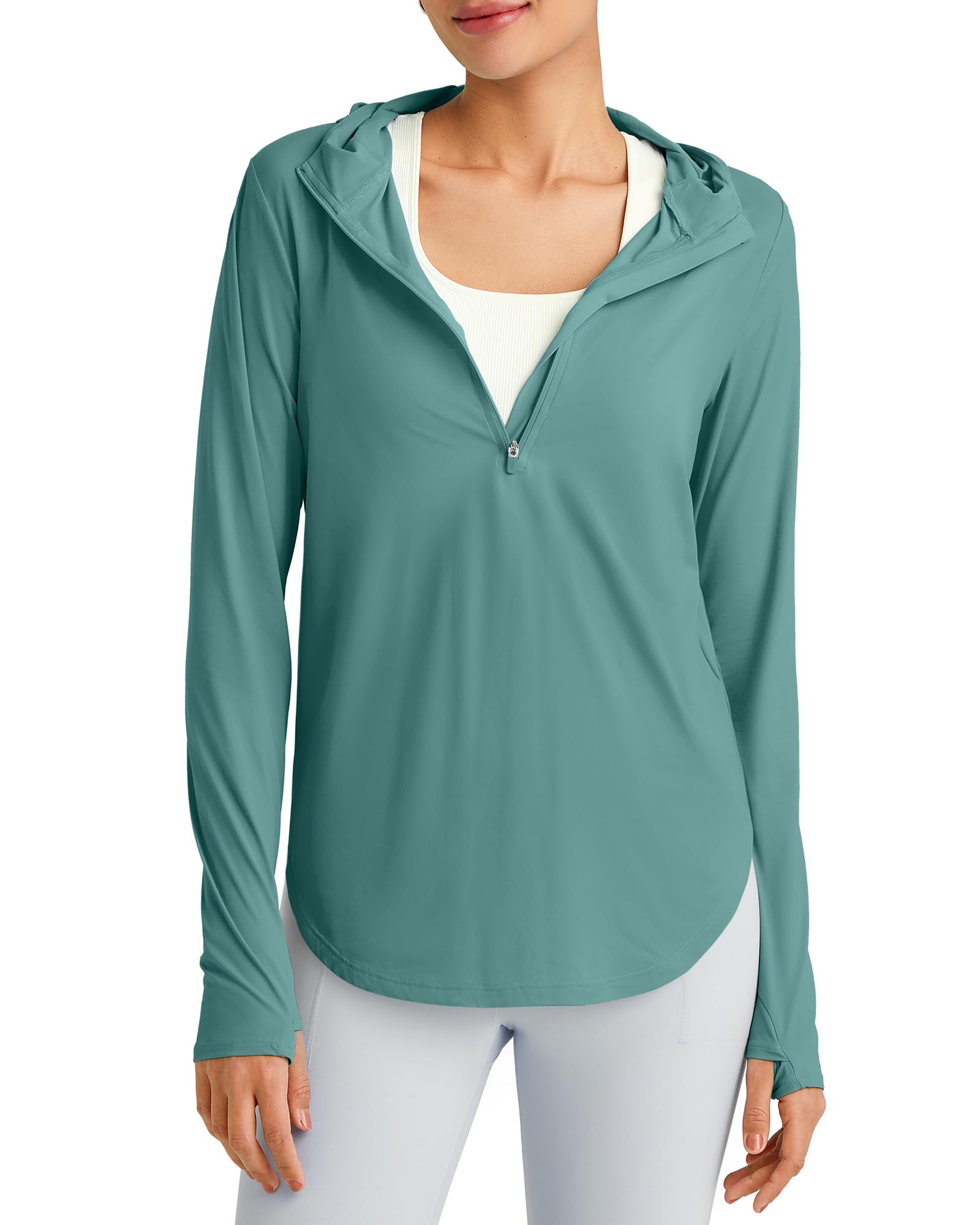 G4Free Women's UPF 50+ UV Shirts Long Sleeve Workout Sun