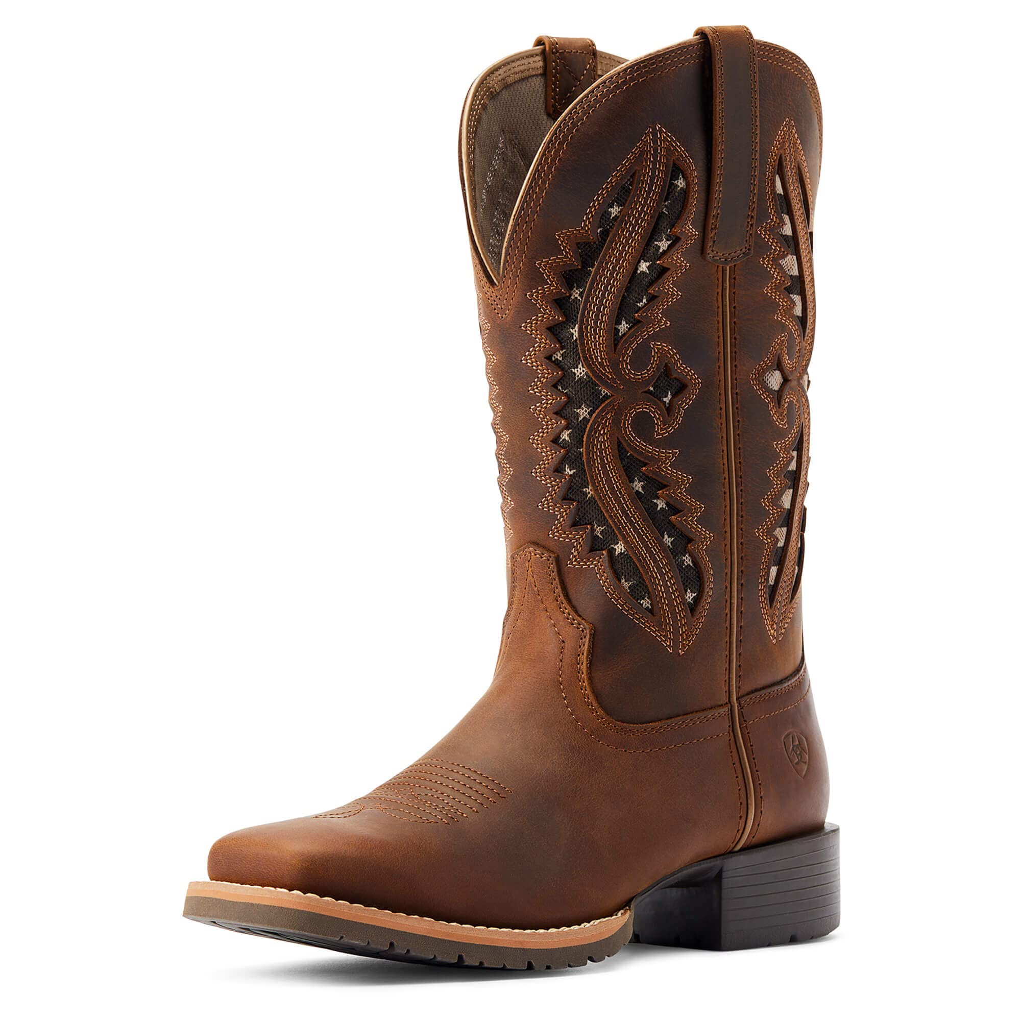 ARIAT Men's Groundbreaker Chelsea Waterproof Work Boot – Wide Square Toe, Slip & Oil Resistant