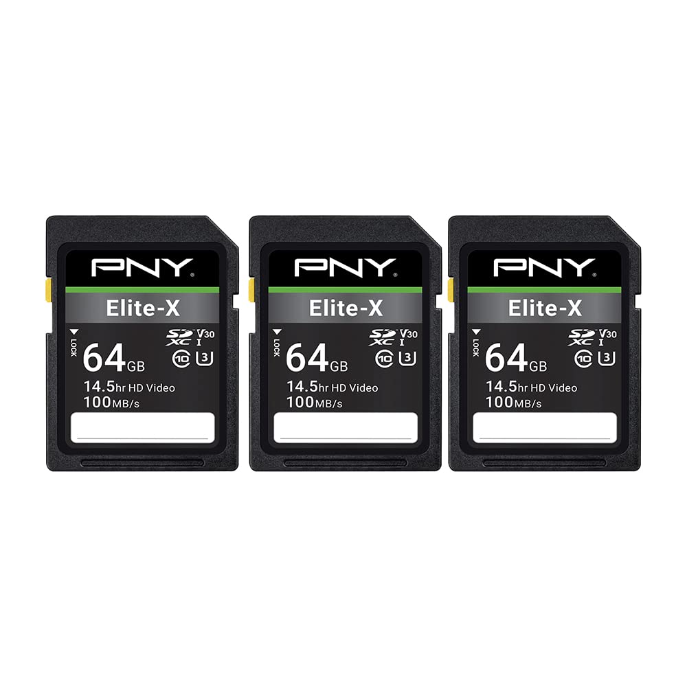 Sd Card PNY 512GB EliteX-PRO60 UHS-II SDXC Memory Card B&H Pny