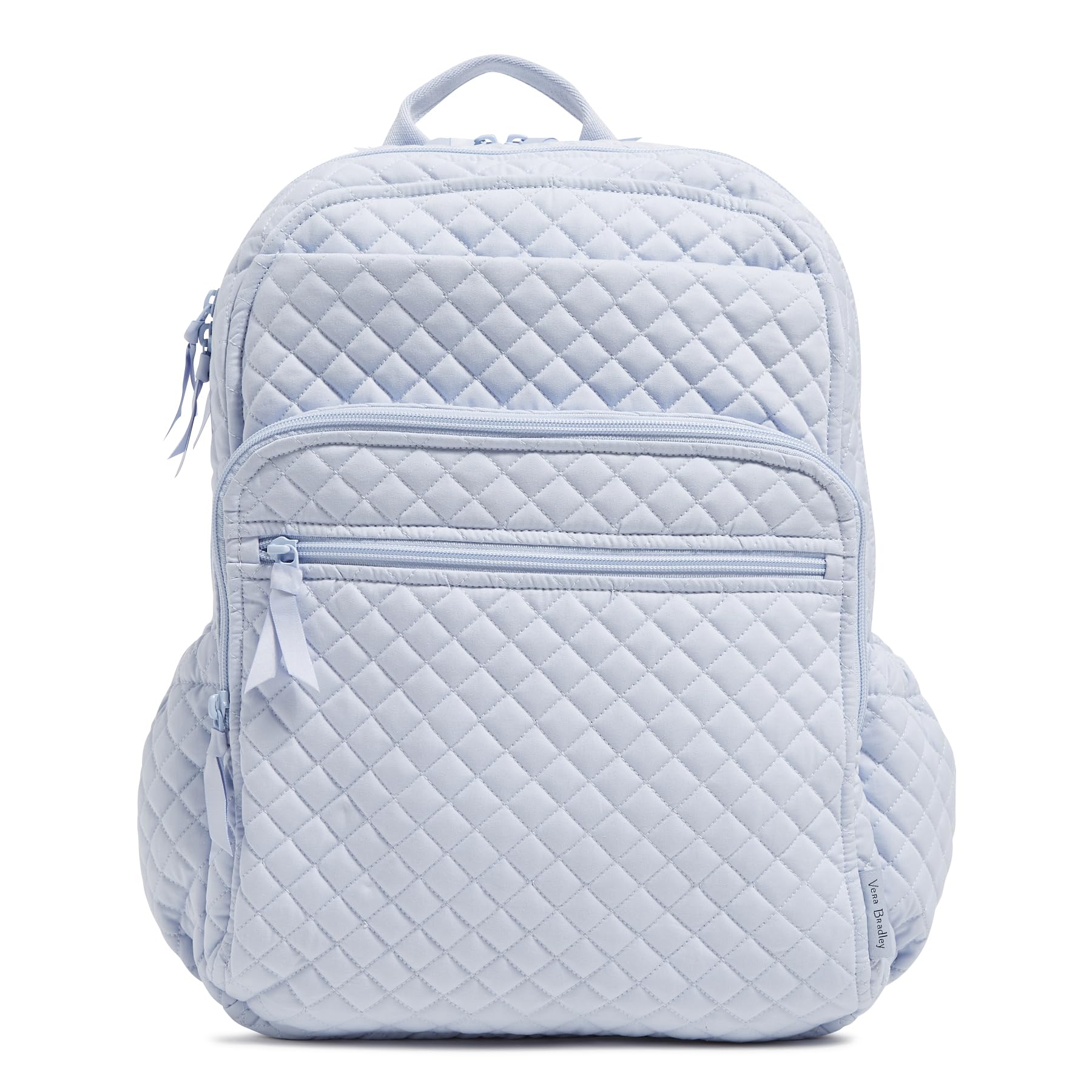 Vera Bradley-Iconic XL campus backpack signature cotton-approx 14”x10”x6”-R-$128 Shop Vera Bradley Iconic XL Campus Backpack, – Luggage Factory main image 2