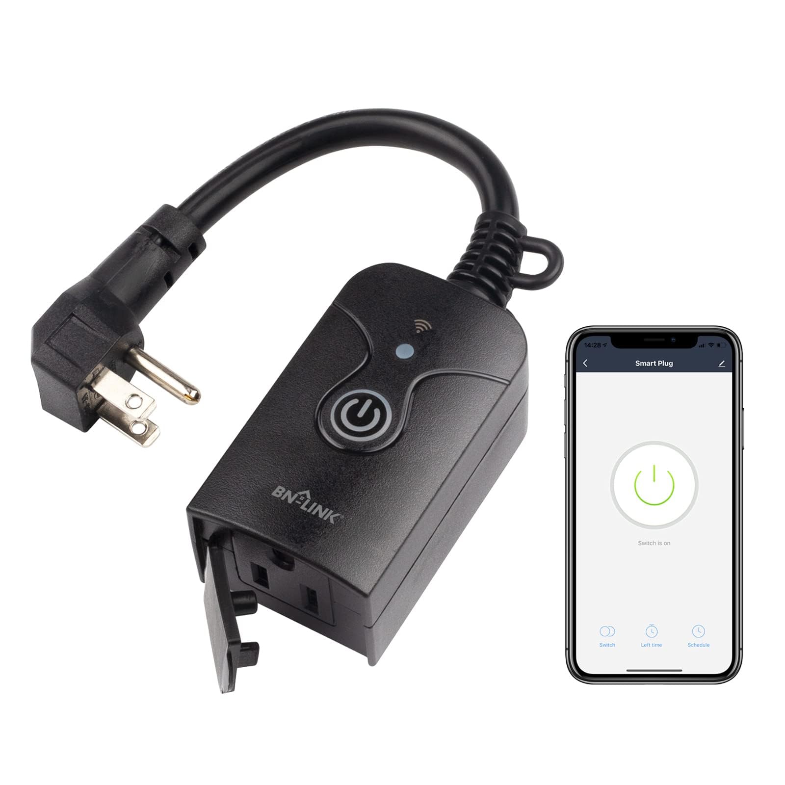 thumbnail image 2 of BN-LINK Wireless Remote Control Electrical Outlet Switch – Heavy Duty, Fits Lights & Appliances (F1200W/10A) 2 of 4