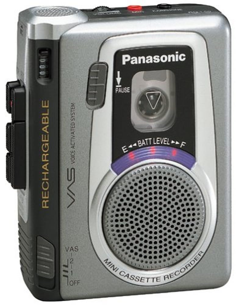 Panasonic - Brandclub - Panasonic RQL50 Mini Cassette Recorder